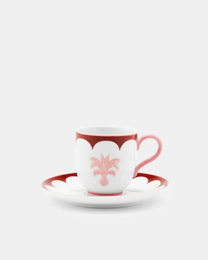 Jaipur Coffee Set X2 Bordeaux Women Aquazzura Tea And Coffee Jaipur Coffee Set X2 Bordeaux Women Aquazzura Tea And Coffee