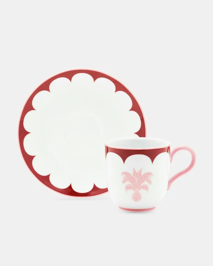 Jaipur Coffee Set X2 Bordeaux Women Aquazzura Tea And Coffee Jaipur Coffee Set X2 Bordeaux Women Aquazzura Tea And Coffee