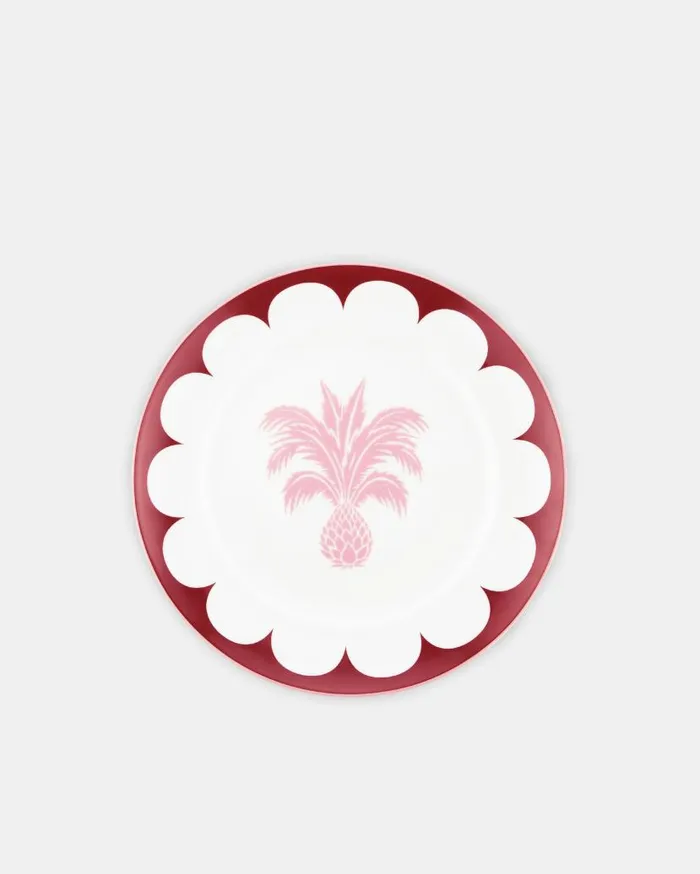 Jaipur Dessert Plate Bordeaux Women Aquazzura Dinnerware Jaipur Dessert Plate Bordeaux Women Aquazzura Dinnerware