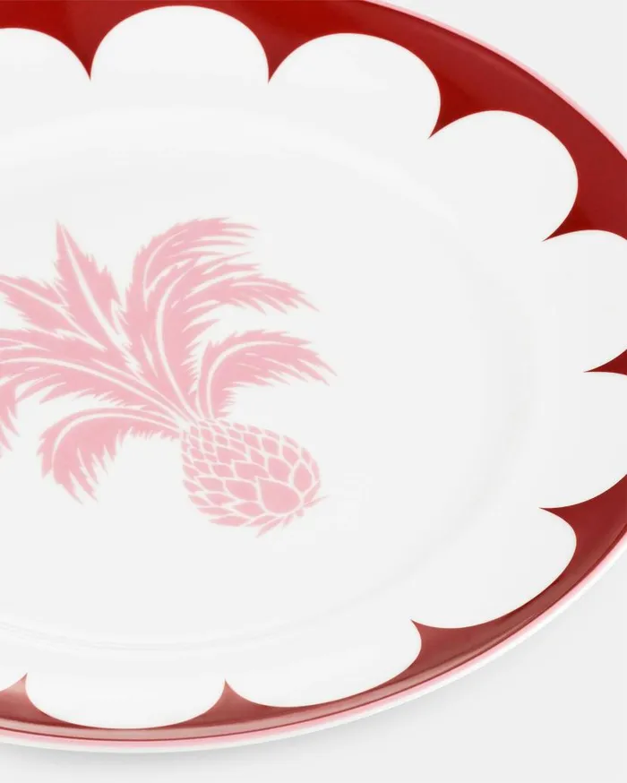 Jaipur Dessert Plate Bordeaux Women Aquazzura Dinnerware Jaipur Dessert Plate Bordeaux Women Aquazzura Dinnerware