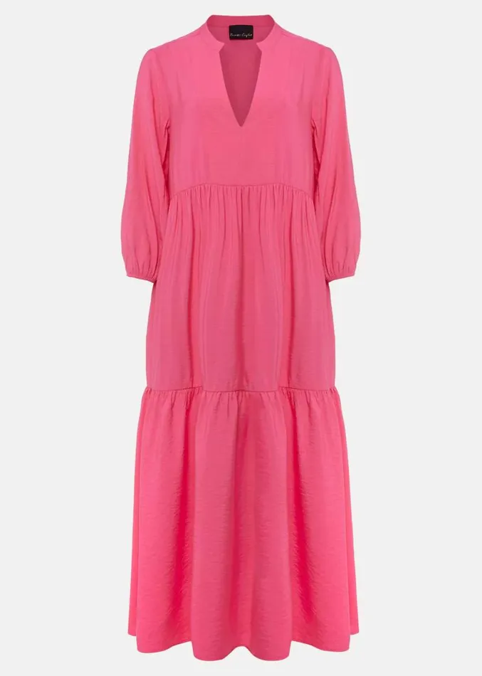 Jayde Midaxi Dress Pink Women Phase Eight Dresses