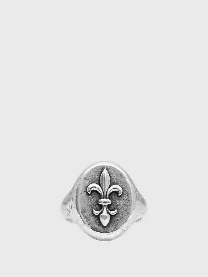 Jewelry Men John Varvatos FLEUR DE LIS FEATURE RING No Color