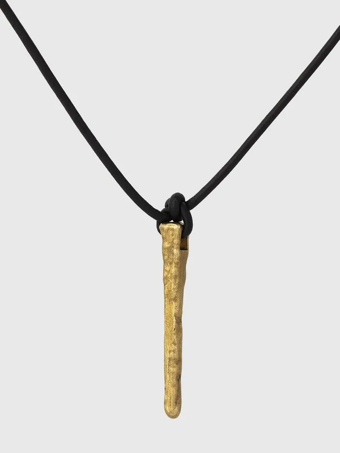 Jewelry Men John Varvatos NAILS BRASS NECKLACE No Color