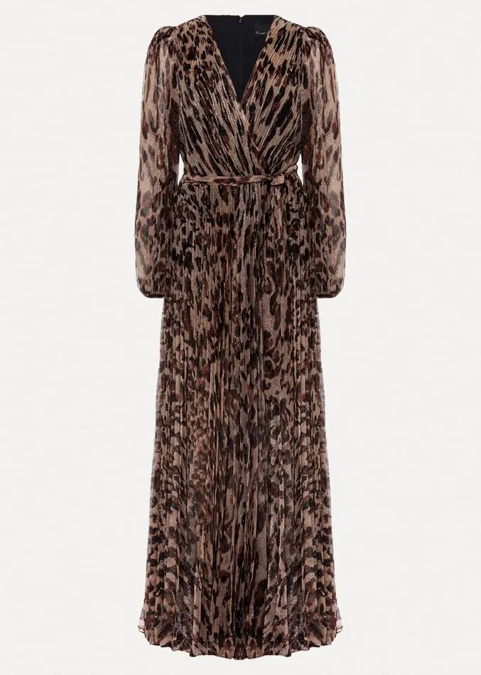 Jovie Leopard Print Plisse Maxi Dress Multicoloured Women Phase Eight Dresses Jovie Leopard Print Plisse Maxi Dress Multicoloured Women Phase Eight Dresses