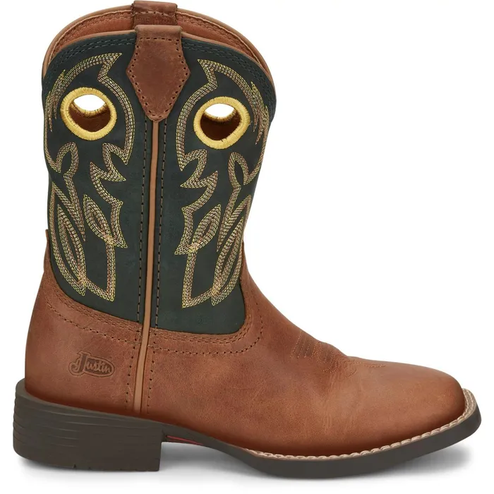 Justin Boots Bowline Western Boot Brown Kids Western