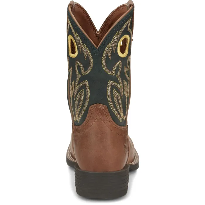 Justin Boots Bowline Western Boot Brown Kids Western