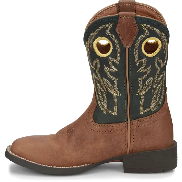 Justin Boots Bowline Western Boot Brown Kids Western