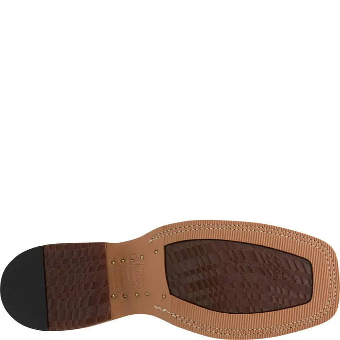 Justin Boots Caddo 11034 Western Boot Copper Brown brown Men Western