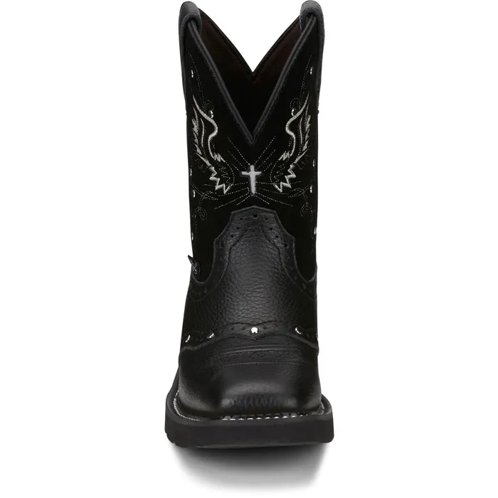 Justin Boots Mandra 8034 Western Boot Black Women Western