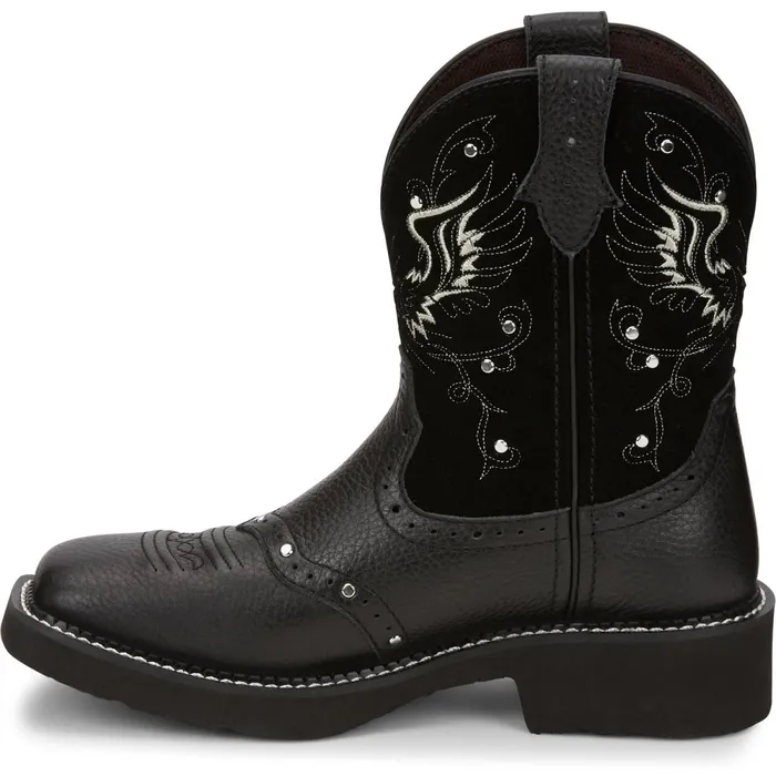 Justin Boots Mandra 8034 Western Boot Black Women Western