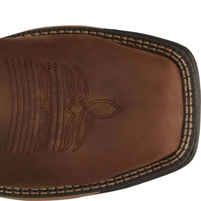 Justin Boots Rush 8034 Composite Toe Waterproof Work Boot Pine Chocolate brown Women Work