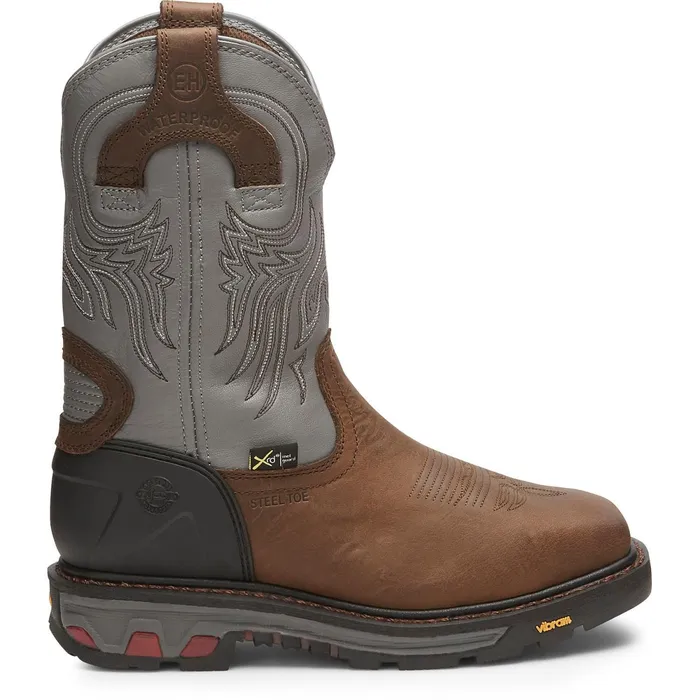 Justin Boots Tanker 11034 Steel Toe Work Boot Timber Brown brown Men Work