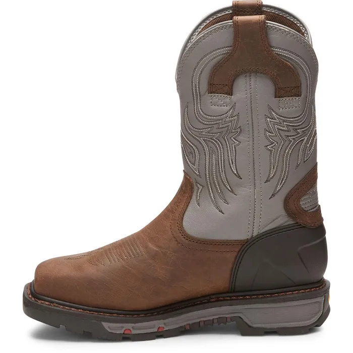 Justin Boots Tanker 11034 Steel Toe Work Boot Timber Brown brown Men Work