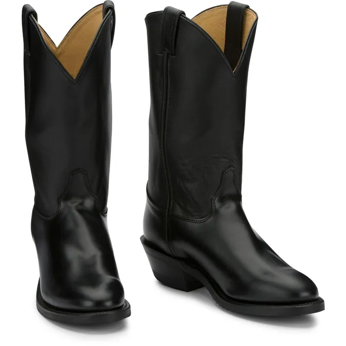 Justin Boots Tobias 12034 Western Boot Black Men Western