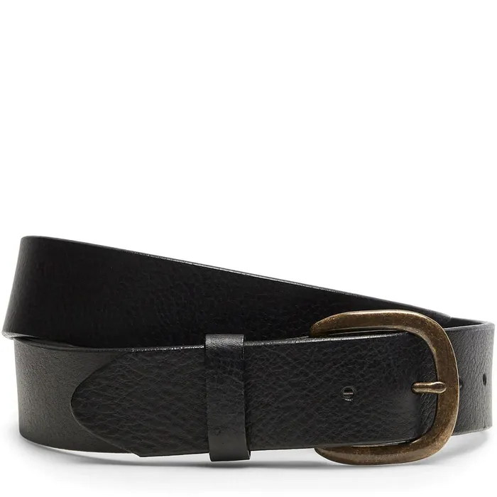 Justin Boots Work Basic Belt Black Men Belts