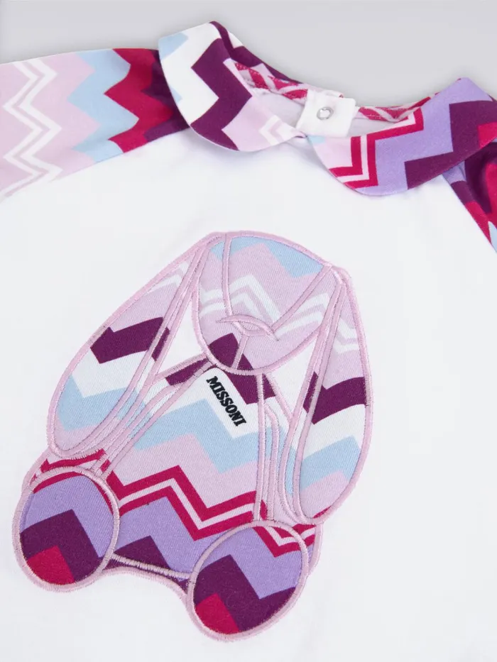 Kids Cotton TwoPiece Set Pink Missoni Baby 024 Months Kids Cotton TwoPiece Set Pink Missoni Baby 024 Months