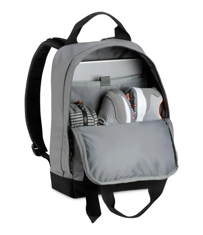 Kids The North Face Backpacks Tote Pack Zinc Grey Dark Heathertnf Black