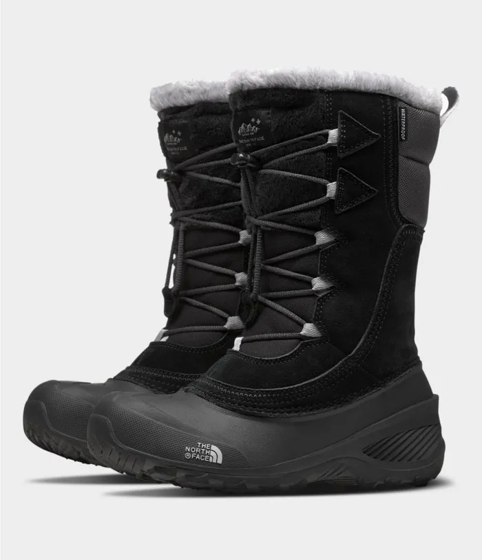 Kids The North Face Shoes Shellista Lace IV Tnf Blackvanadis Grey