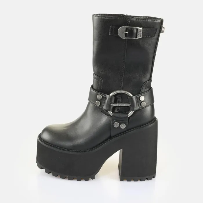 Killah Bike Lo Black Buffalo Boots and AnkleBoots