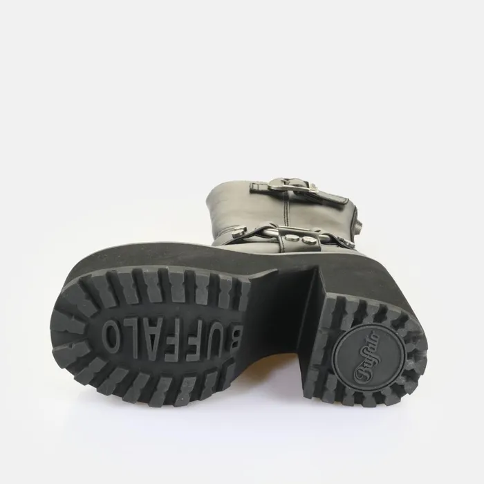 Killah Bike Lo Black Buffalo Boots and AnkleBoots Killah Bike Lo Black Buffalo Boots and AnkleBoots