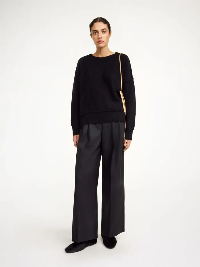 Knitwear Women By Malene Birger Biagiorms Sweater Black