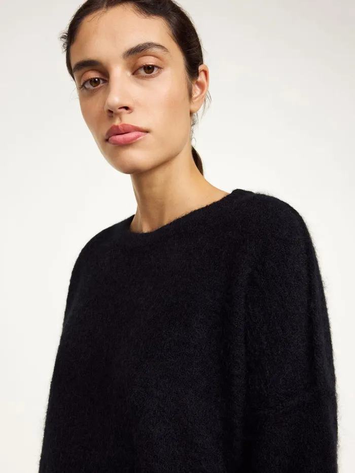 Knitwear Women By Malene Birger Biagiorms Sweater Black
