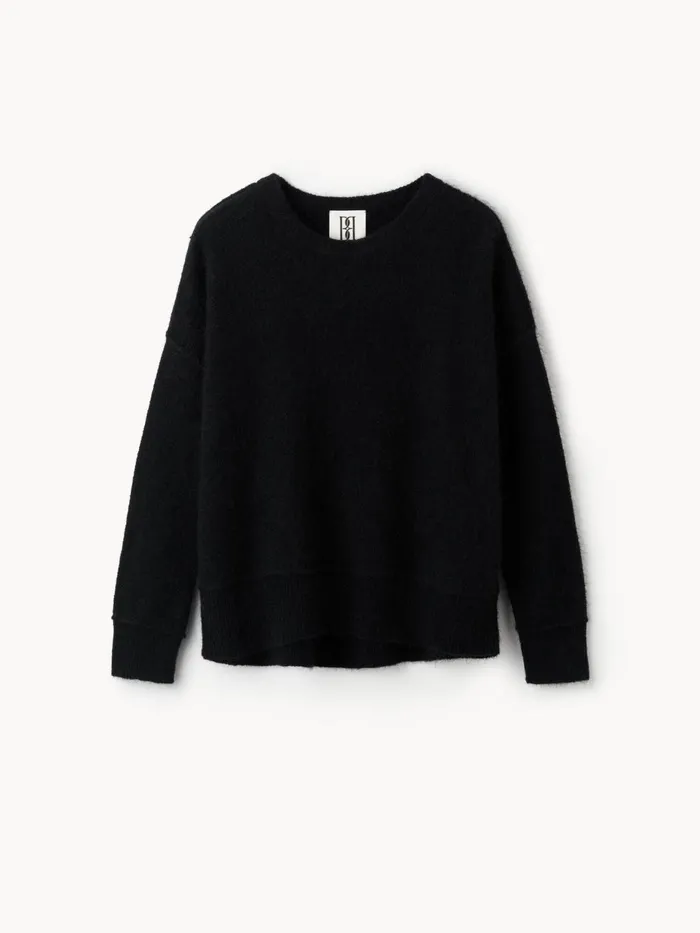 Knitwear Women By Malene Birger Biagiorms Sweater Black