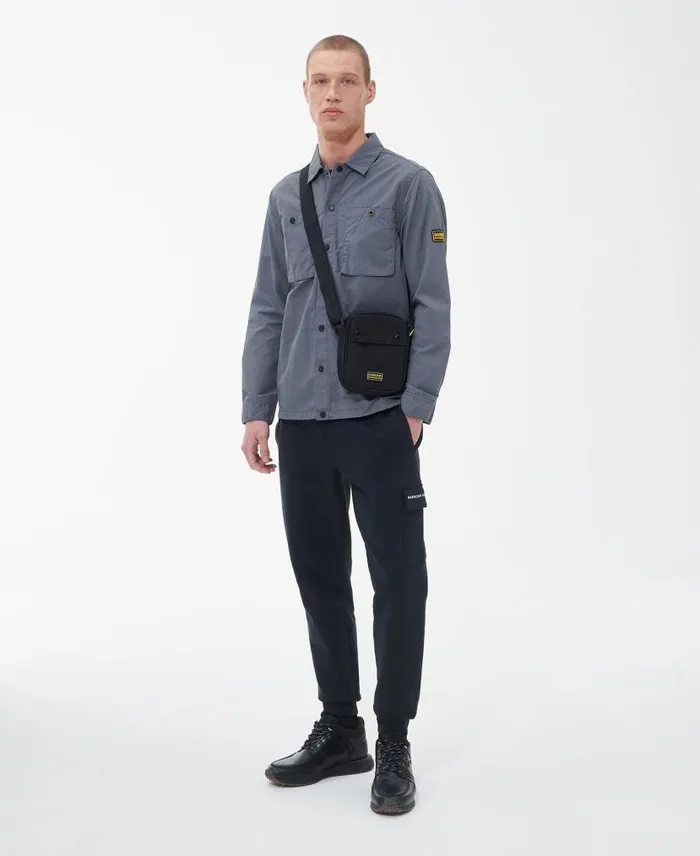 Knockhill Utility Bag Classic Black Men Barbour Bags and Luggage