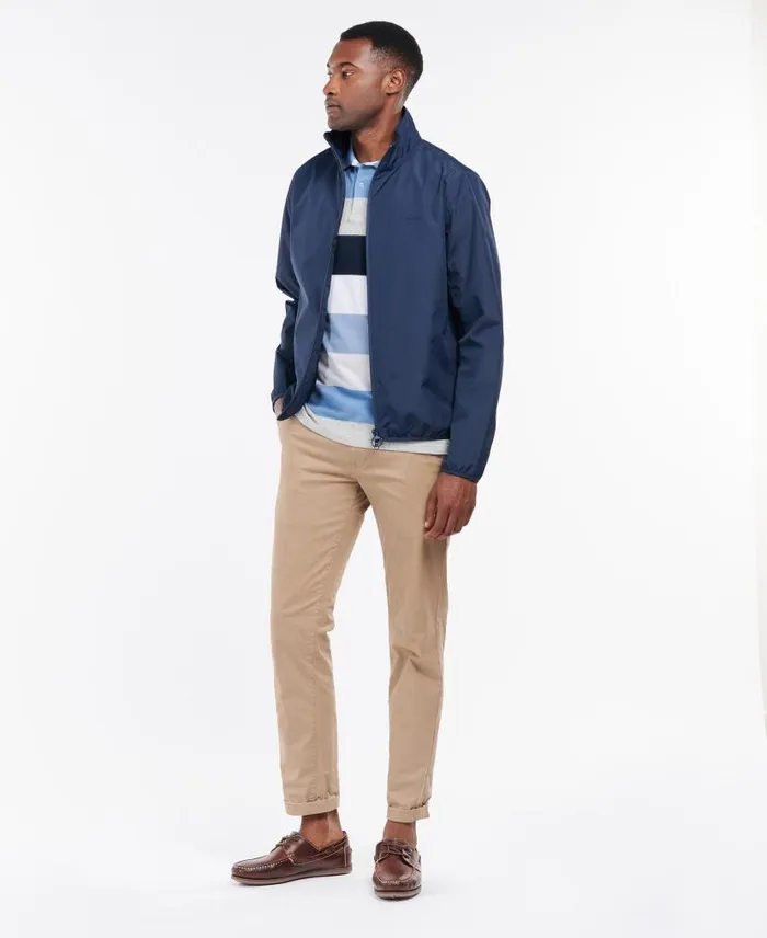 Korbel Waterproof Jacket Navy Men Barbour Waterproof Jackets