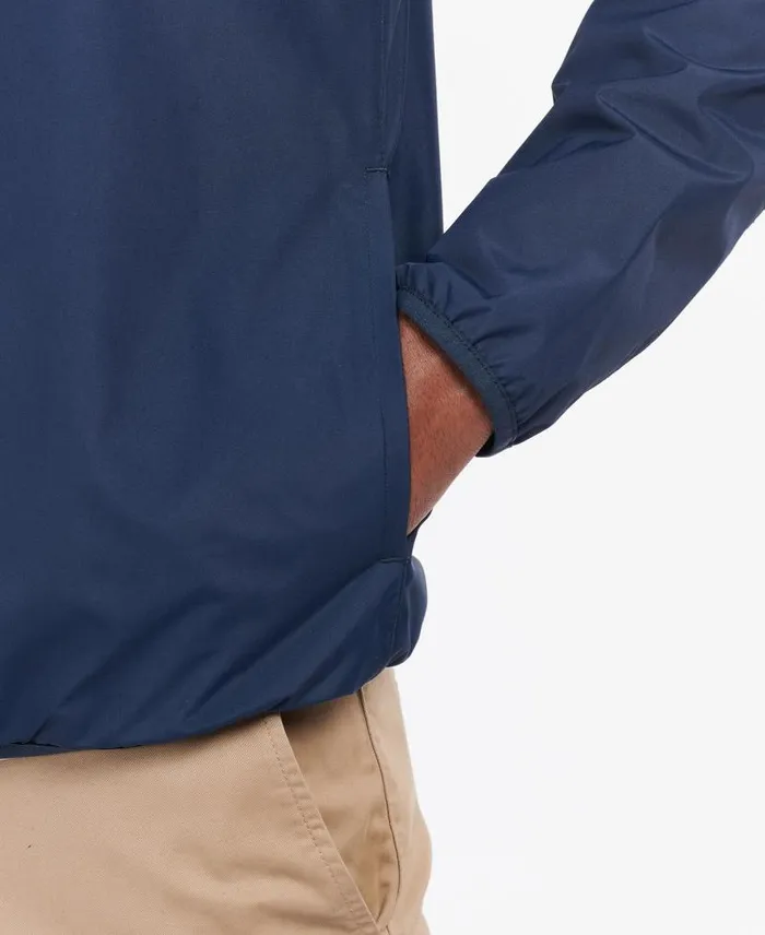 Korbel Waterproof Jacket Navy Men Barbour Waterproof Jackets