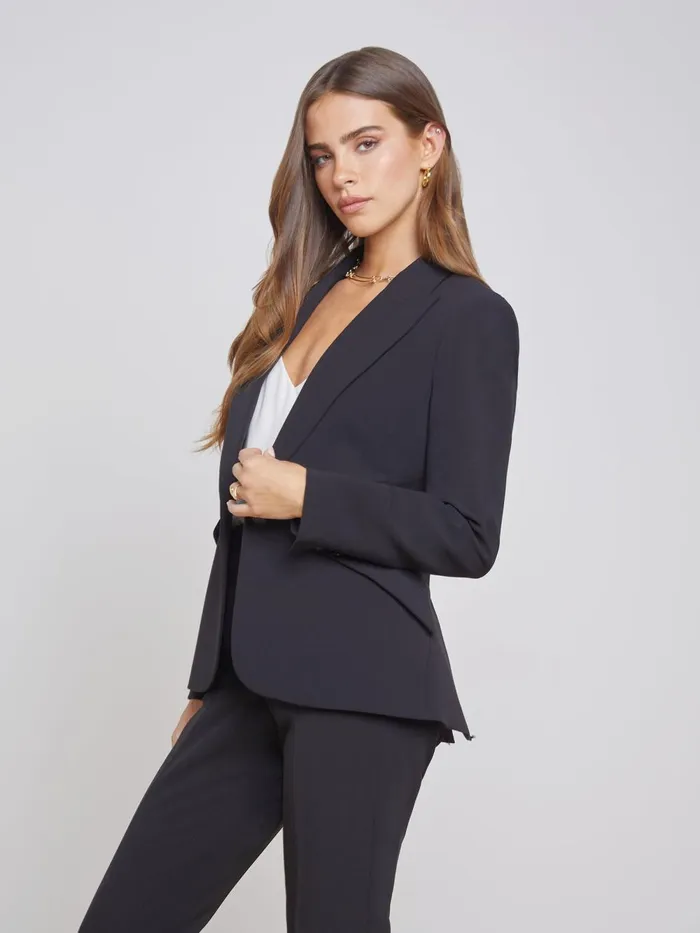 L039Agence Blazers and Jackets Women Chamberlain Blazer Blackblack L039Agence Blazers and Jackets Women Chamberlain Blazer Blackblack