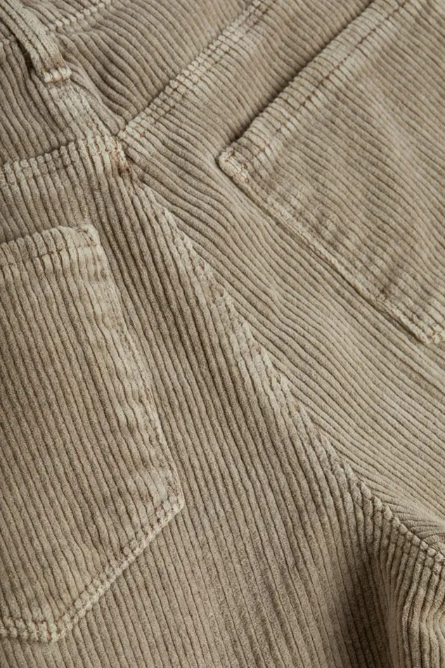 L039Agence Matching Sets Women Scottie Corduroy Jean Barrel
