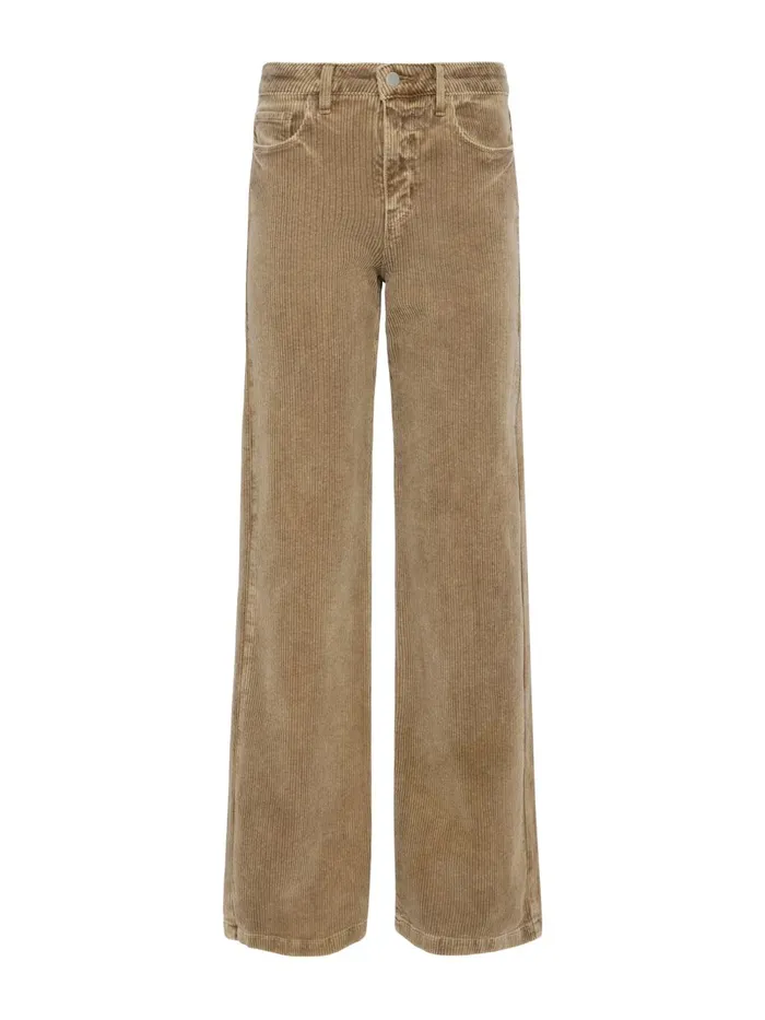 L039Agence Matching Sets Women Scottie Corduroy Jean Barrel