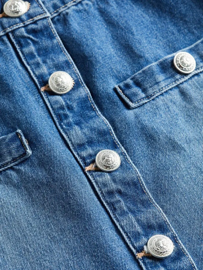 L039Agence Skirts Women Kris Denim Mini Skirt Hilmar