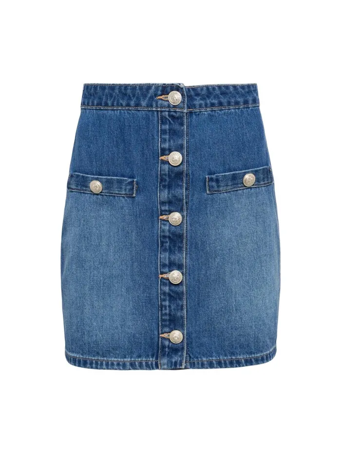 L039Agence Skirts Women Kris Denim Mini Skirt Hilmar
