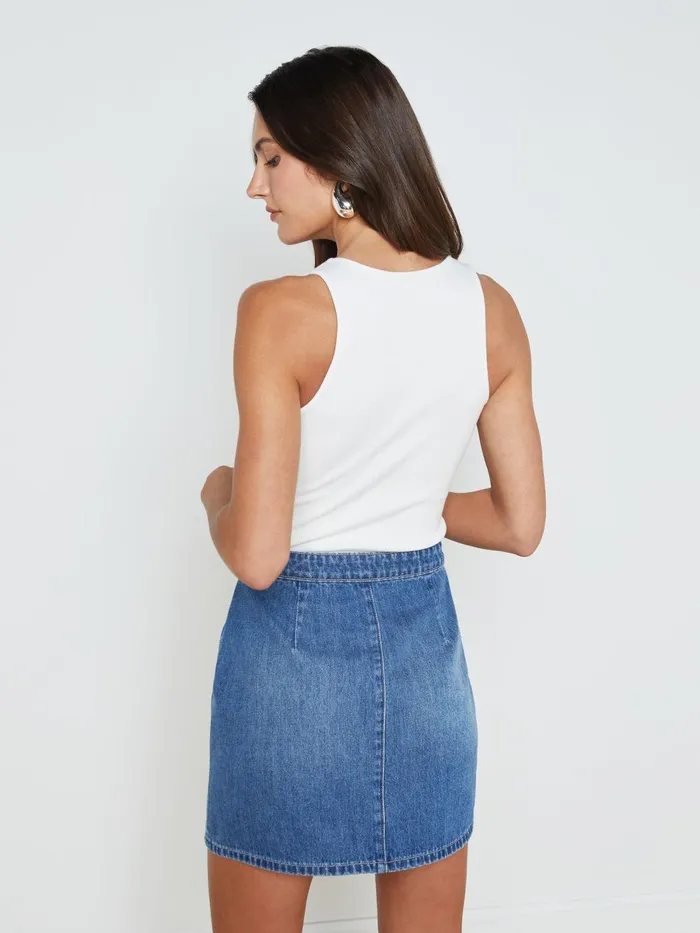 L039Agence Tees Women Adira Tank White L039Agence Tees Women Adira Tank White