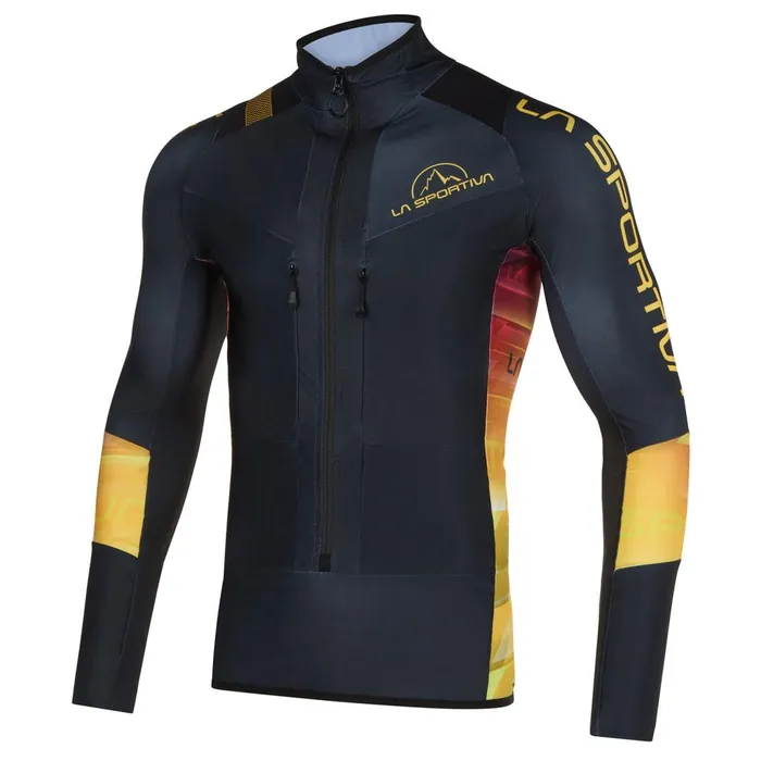 La Sportiva Jackets and Shells Stratos V Racing Jkt M BlackYellow 8211 Men