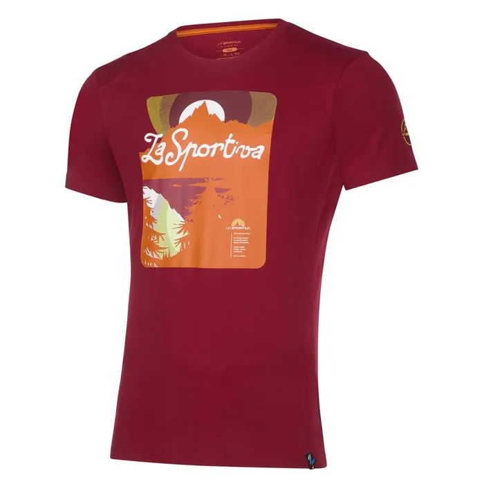 La Sportiva Tshirt Lakeview TShirt M Sangria 8211 Men