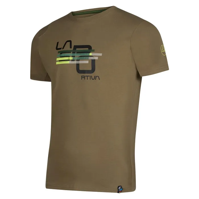 La Sportiva Tshirt Stripe Cube TShirt M Turtle 8211 Men