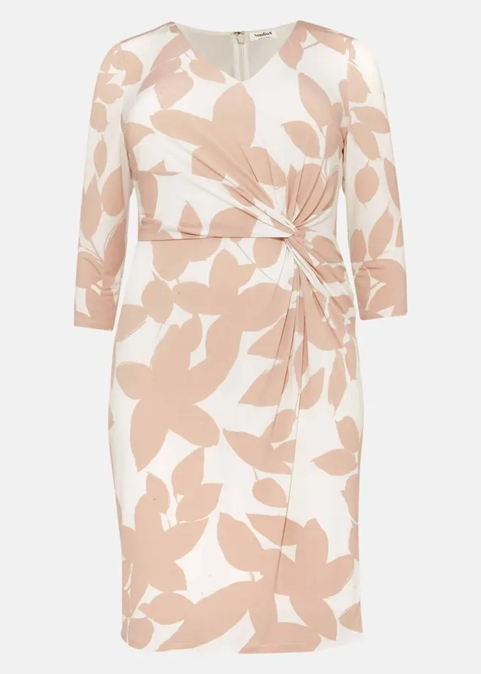 Lana Leaf Print Dress Ivorynatural Women Phase Eight Dresses