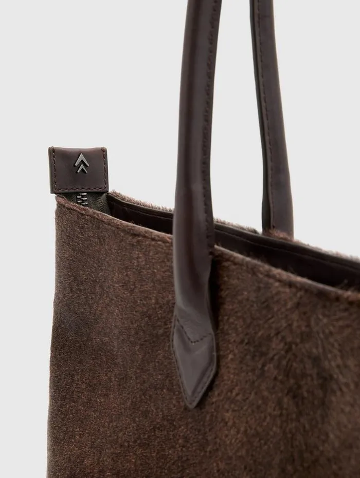 Leather Bags Men John Varvatos TOTE BAG Charc Brown