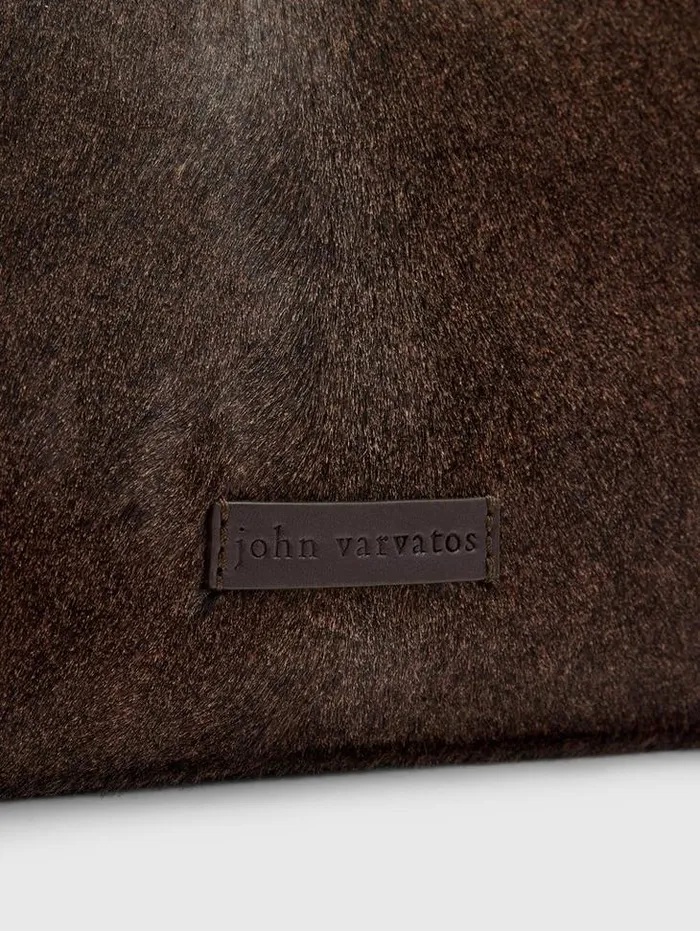 Leather Bags Men John Varvatos TOTE BAG Charc Brown