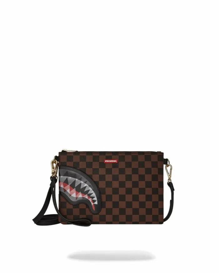 LENTICULAR EFFECTS CROSSOVER CLUTCH W SHOULDER STRAP Bags SPRAYGROUND