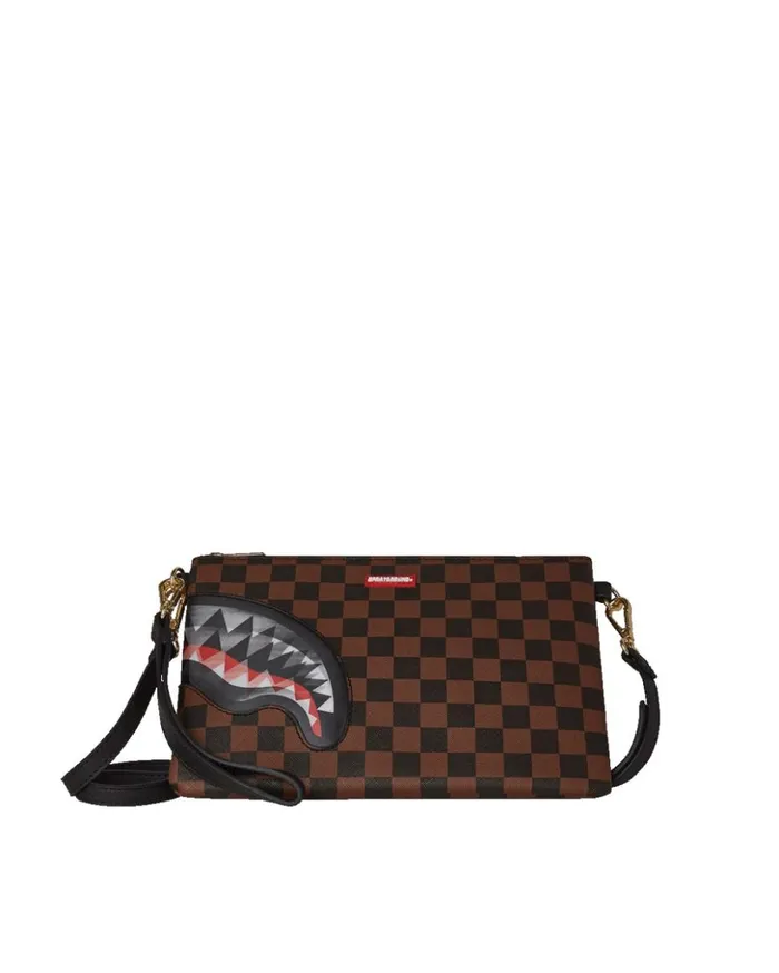 LENTICULAR EFFECTS CROSSOVER CLUTCH W SHOULDER STRAP Bags SPRAYGROUND