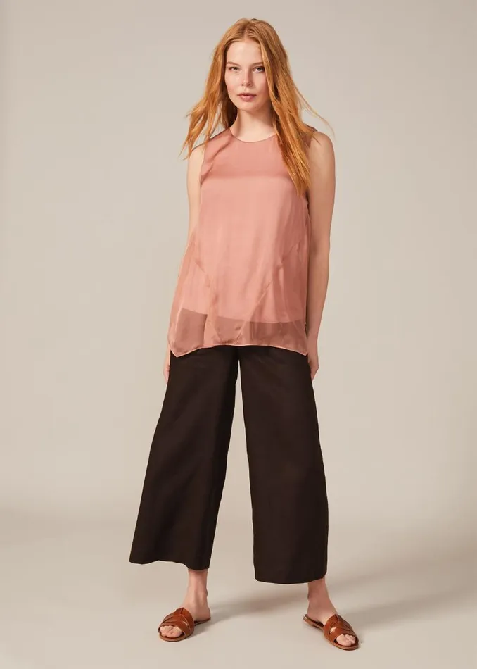 Leowa Silk Blouse Blush Women Phase Eight Shirts and Blouses