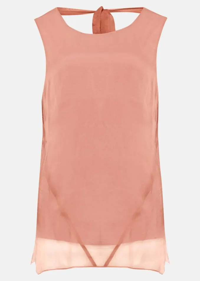 Leowa Silk Blouse Blush Women Phase Eight Shirts and Blouses