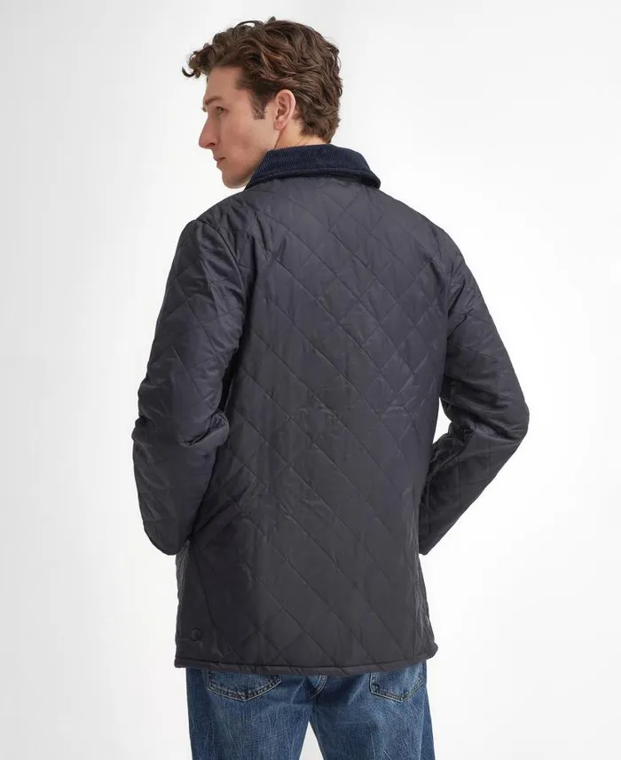 Liddesdaleu00ae Quilted Jacket Black Men Barbour Quilted Jackets