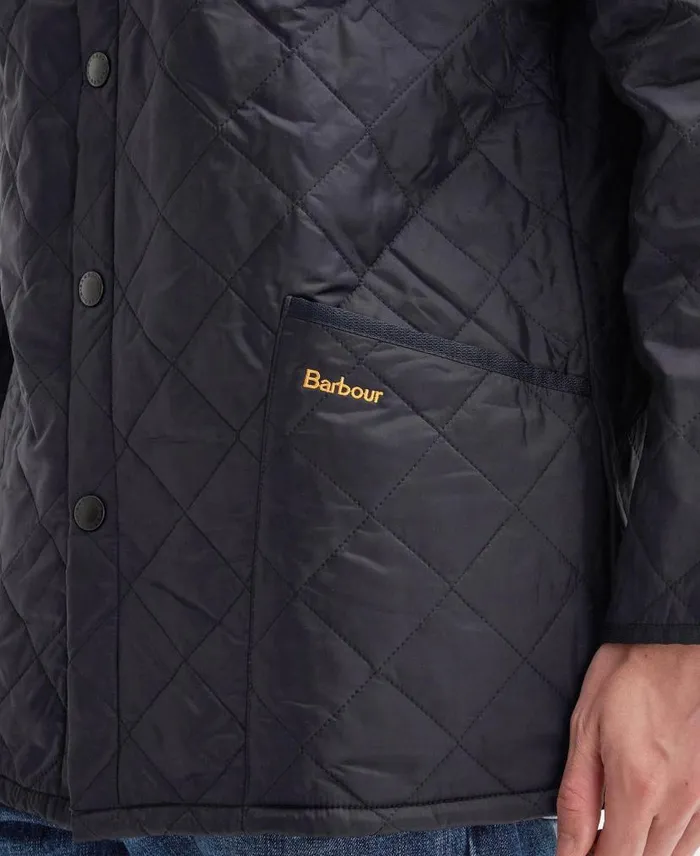 Liddesdaleu00ae Quilted Jacket Black Men Barbour Quilted Jackets