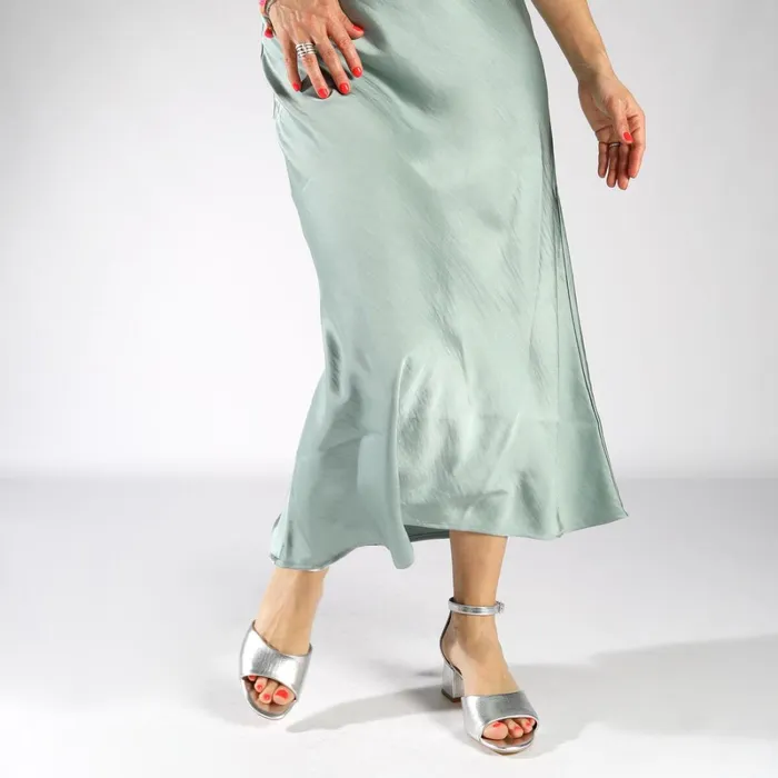 Lilly Neat Silver Buffalo Heels Lilly Neat Silver Buffalo Heels
