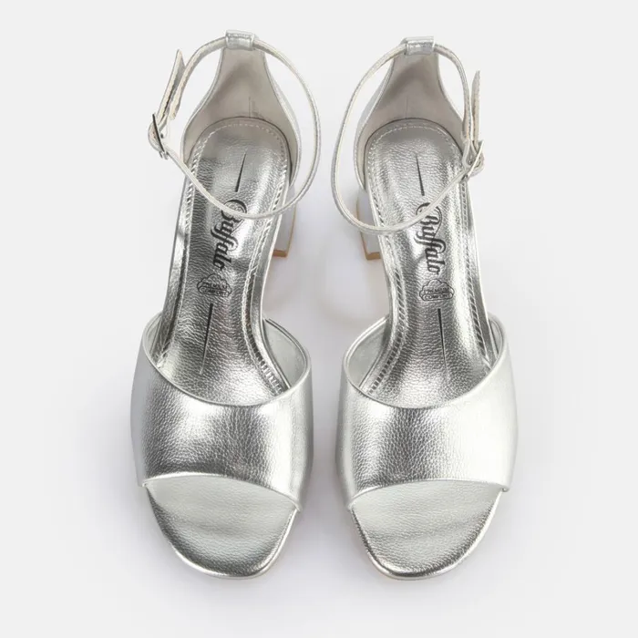 Lilly Neat Silver Buffalo Heels Lilly Neat Silver Buffalo Heels